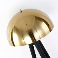 Lampe de table design en bronze