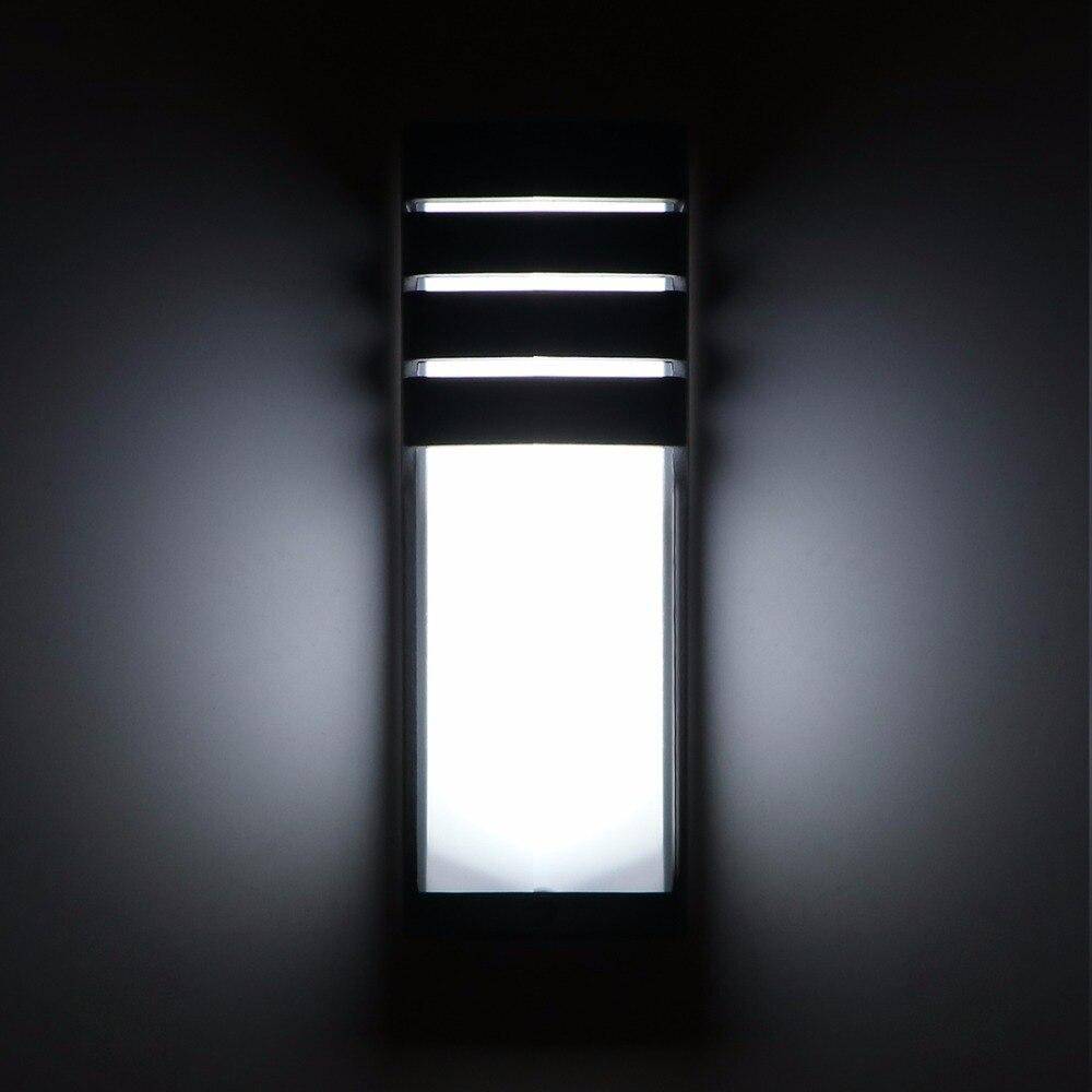 Applique murale LED ronde au design moderne