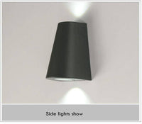 Applique murale Sconce Triangulaire en Aluminium