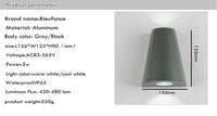 Applique murale Sconce Triangulaire en Aluminium
