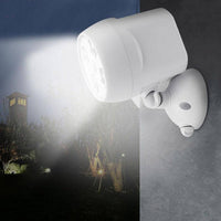 Applique murale LED Extérieur Blanc - 4 LEDs Motion