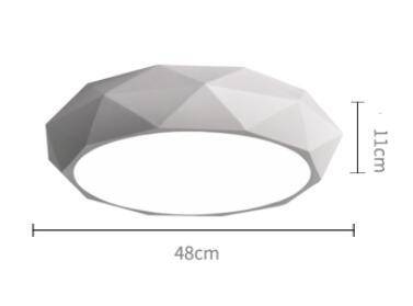 Plafonnier LED Géométrique Diamant Trendy