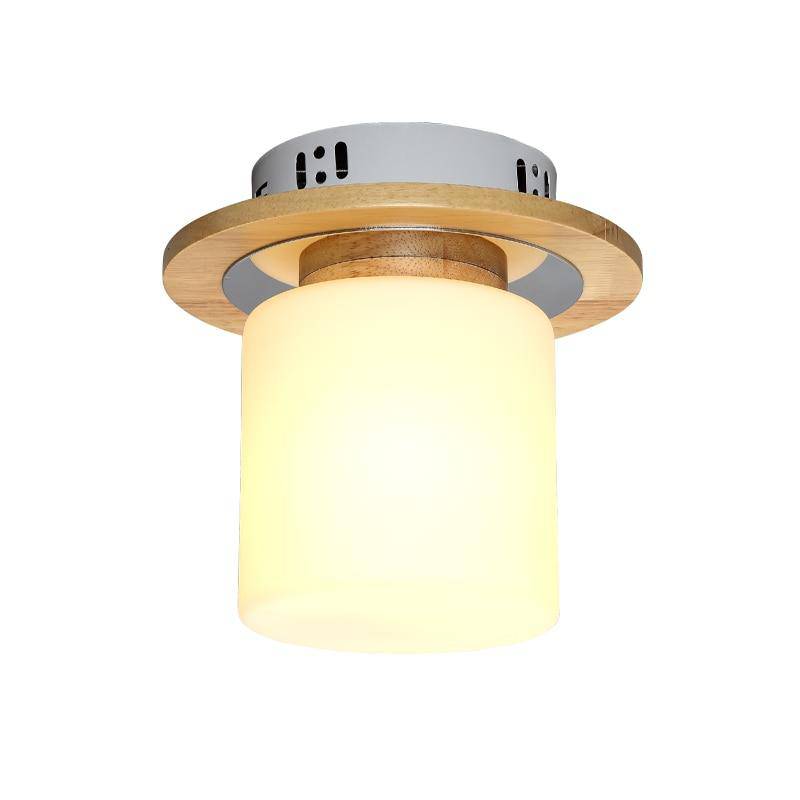 Plafonnier LED en bois - Style scandinave Square