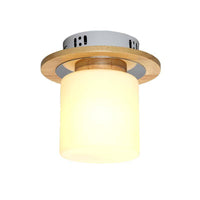Plafonnier LED en bois - Style scandinave Square