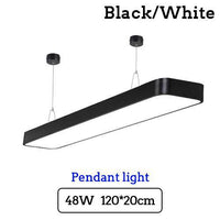 Plafonnier LED Carré Élégant