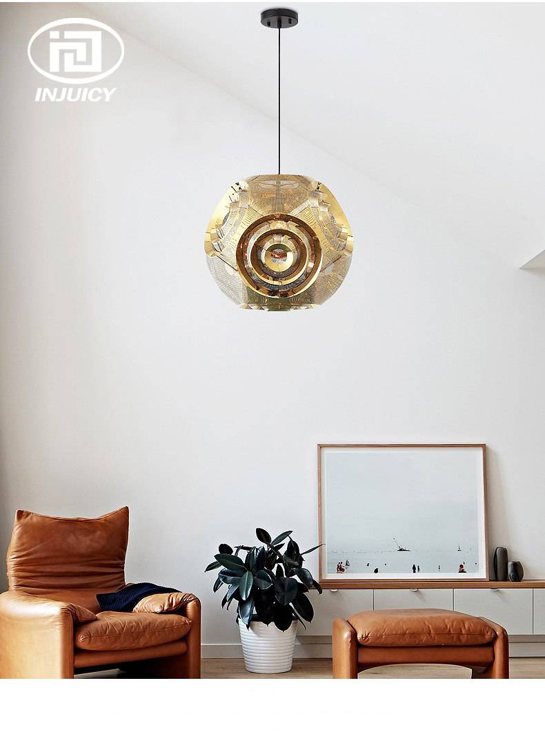Suspension Hollowed - Une touche de luxe et de modernité
