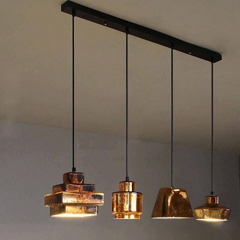 Suspension LED Copper Style Varié