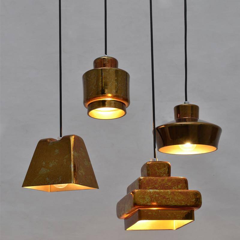 Suspension LED Copper Style Varié
