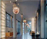 Suspension Nordic Flower en aluminium