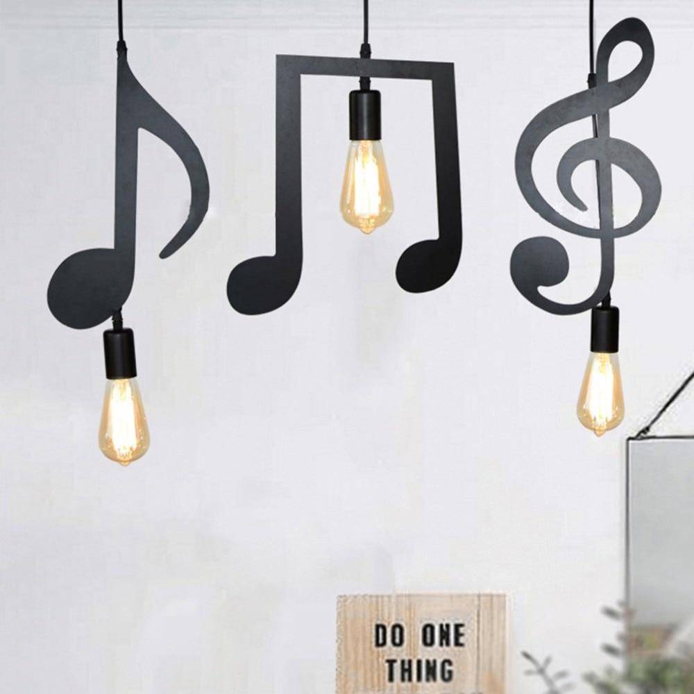 Suspension LED Musical Notes