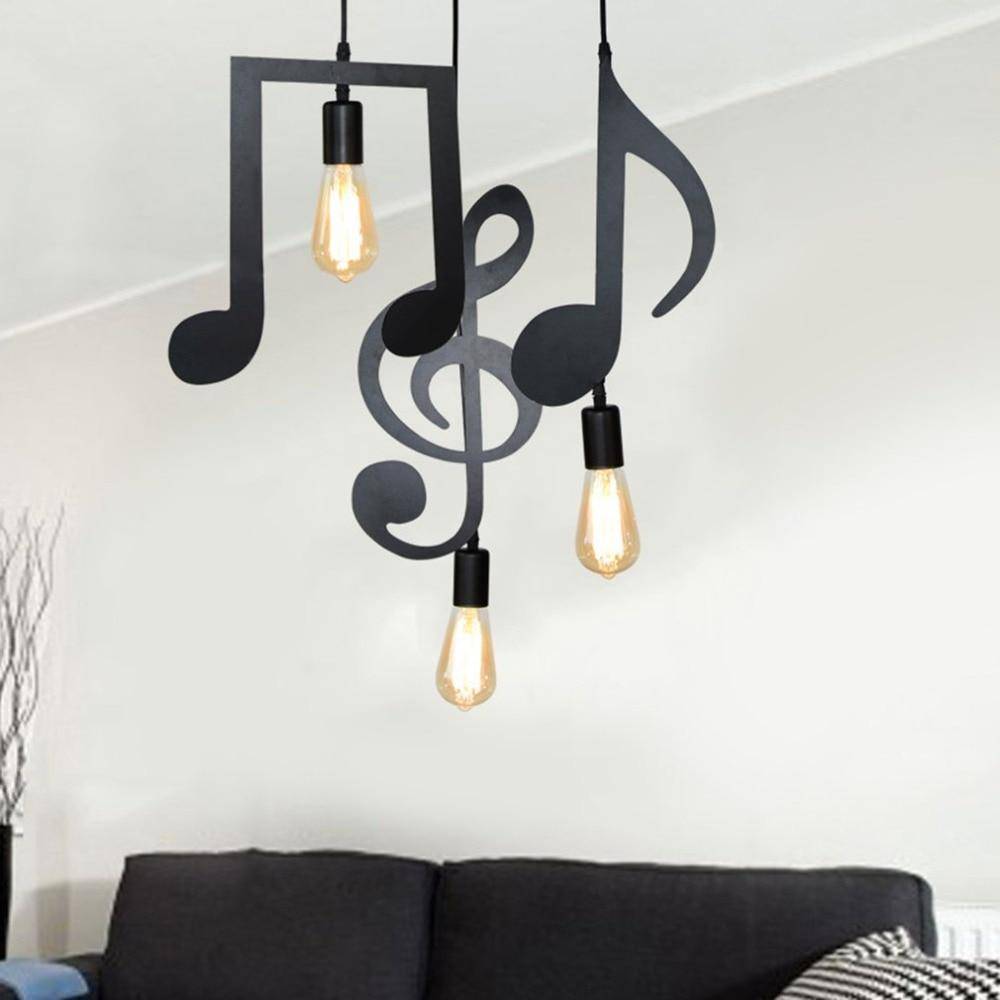 Suspension LED Musical Notes