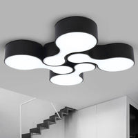 Plafonnier LED Arrondis Imbriqués