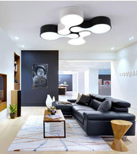 Plafonnier LED Arrondis Imbriqués