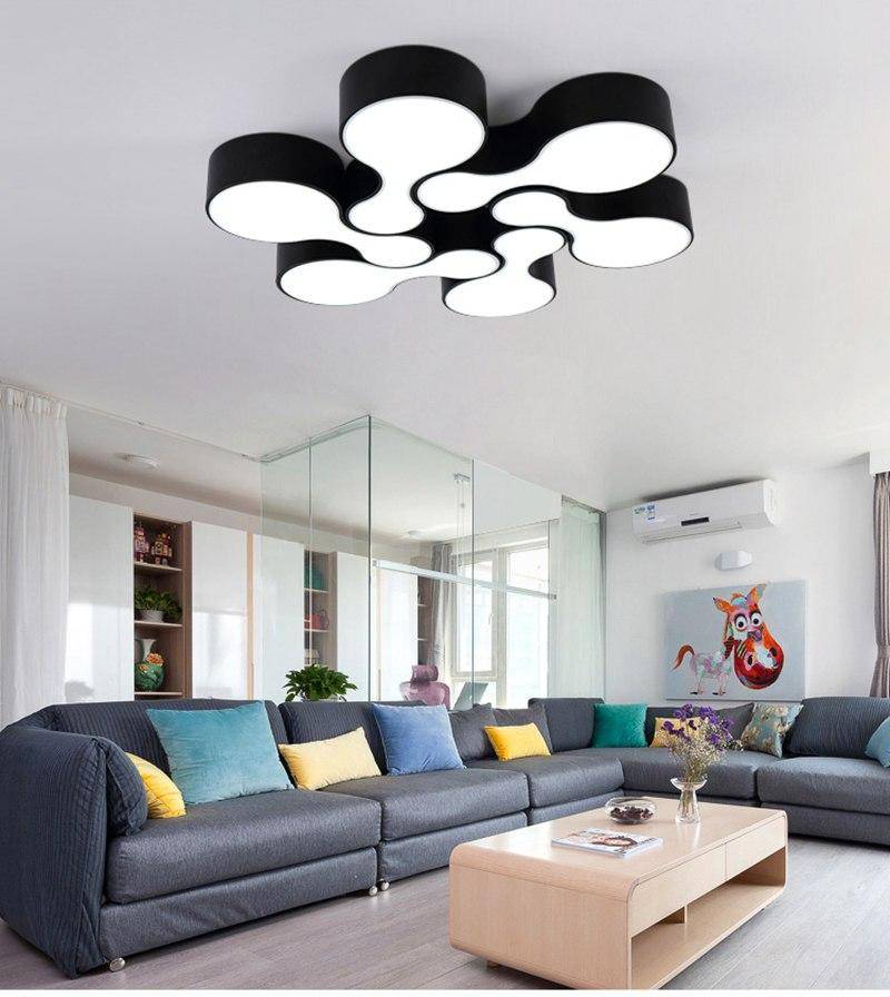 Plafonnier LED Arrondis Imbriqués