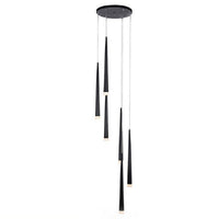 Combo de Lustres Design LED avec Cônes Pendants