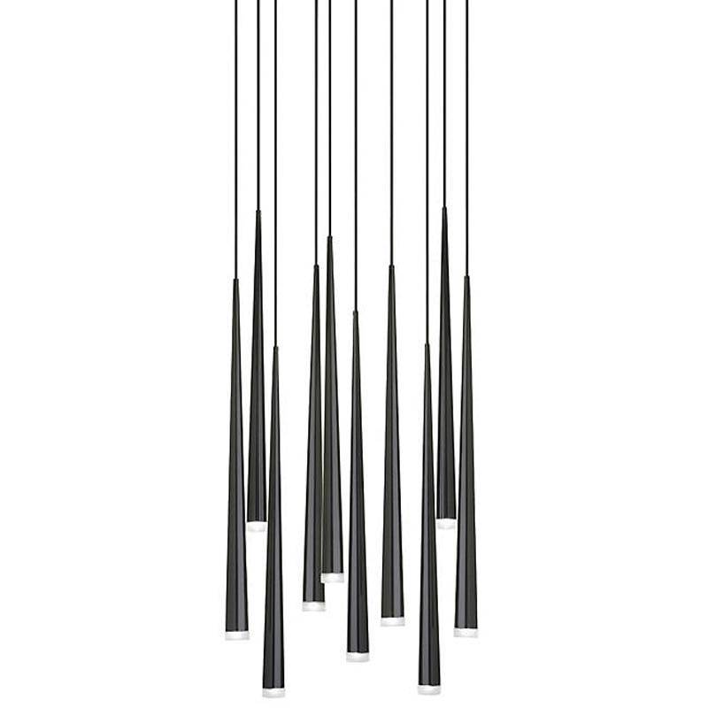 Combo de Lustres Design LED avec Cônes Pendants
