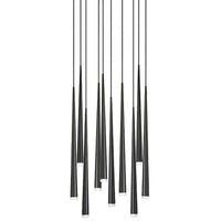 Combo de Lustres Design LED avec Cônes Pendants