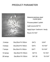 Lustre Crystal LED ClearLux