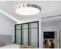Plafonnier LED Étoilé en Couleurs D'Or