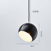 Suspension Design LED Boule Colorée dirigeable