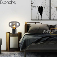 Lampe de table Night en verre LED
