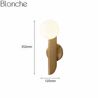Applique murale LED Glass Wall Light