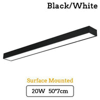 Plafonnier LED Carré Élégant