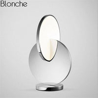 Lampe à poser LED Argent et Design "Lee"