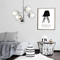 Suspension Chroma-Led Boule verre