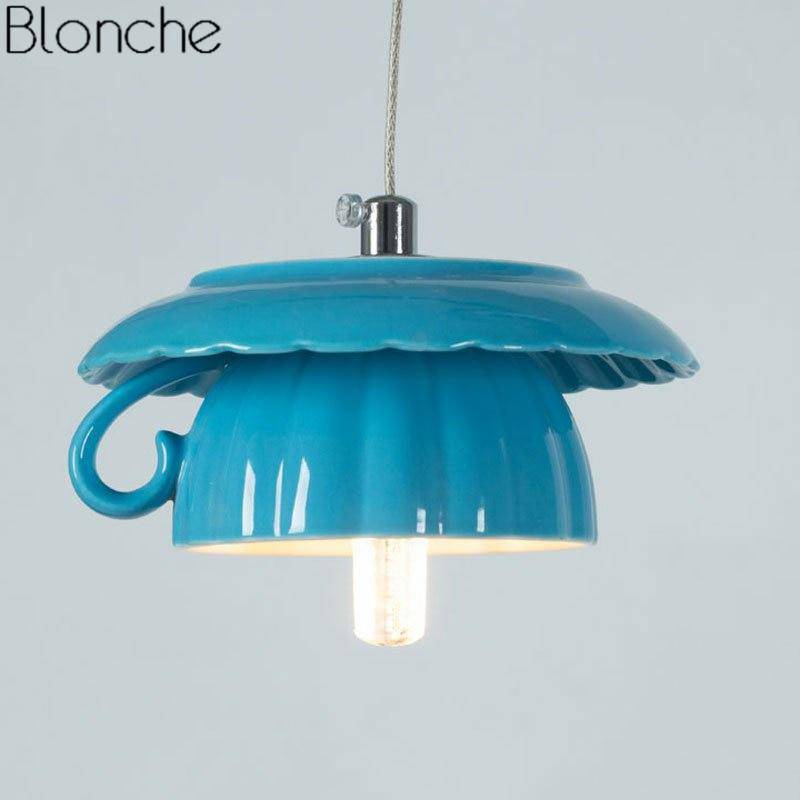Suspension LED "Tasse à Café" Moderniste