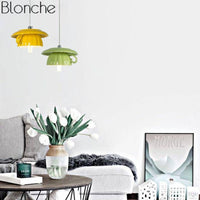 Suspension LED "Tasse à Café" Moderniste