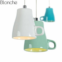 Suspension LED "Tasse à Café" Moderniste