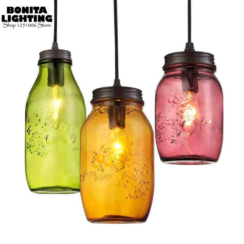 Suspension "Jar Glass Bottle"