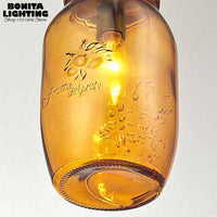 Suspension "Jar Glass Bottle"