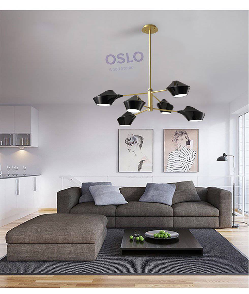 Lustre Art Moderne