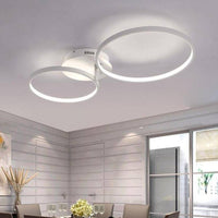 Plafonnier Design Circle Blancs