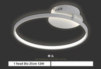 Plafonnier Design Circle Blancs