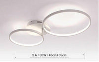 Plafonnier Design Circle Blancs