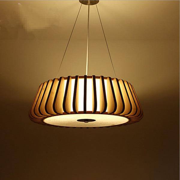 Lustre Chandel en bambou design