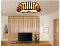 Lustre Chandel en bambou design
