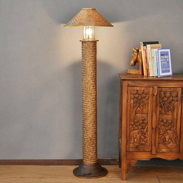 Lampadaire Bamboo Retro