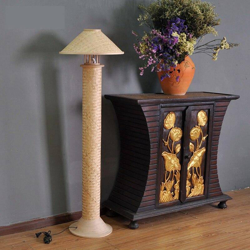 Lampadaire Bamboo Retro
