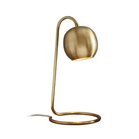 Lampe à poser design LED dorée - Loft