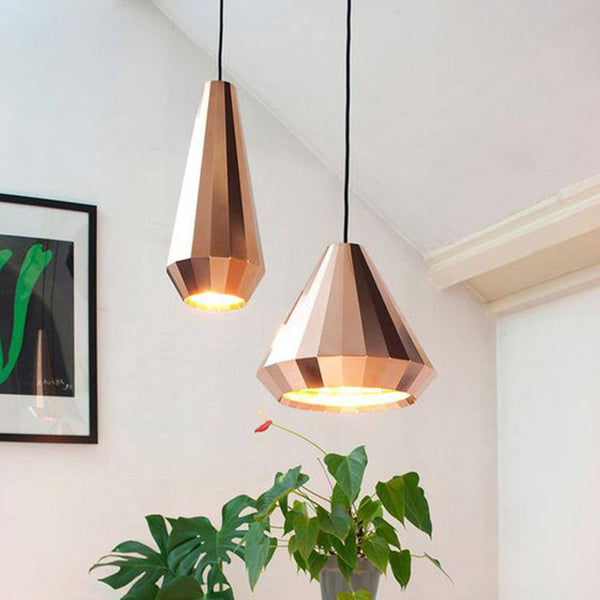 Suspension design rose gold Loft