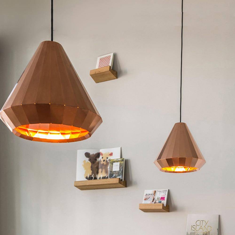 Suspension design rose gold Loft