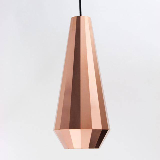 Suspension design rose gold Loft