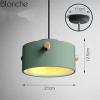 Suspension LED Macarons Colorés