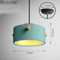 Suspension LED Macarons Colorés