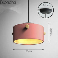 Suspension LED Macarons Colorés