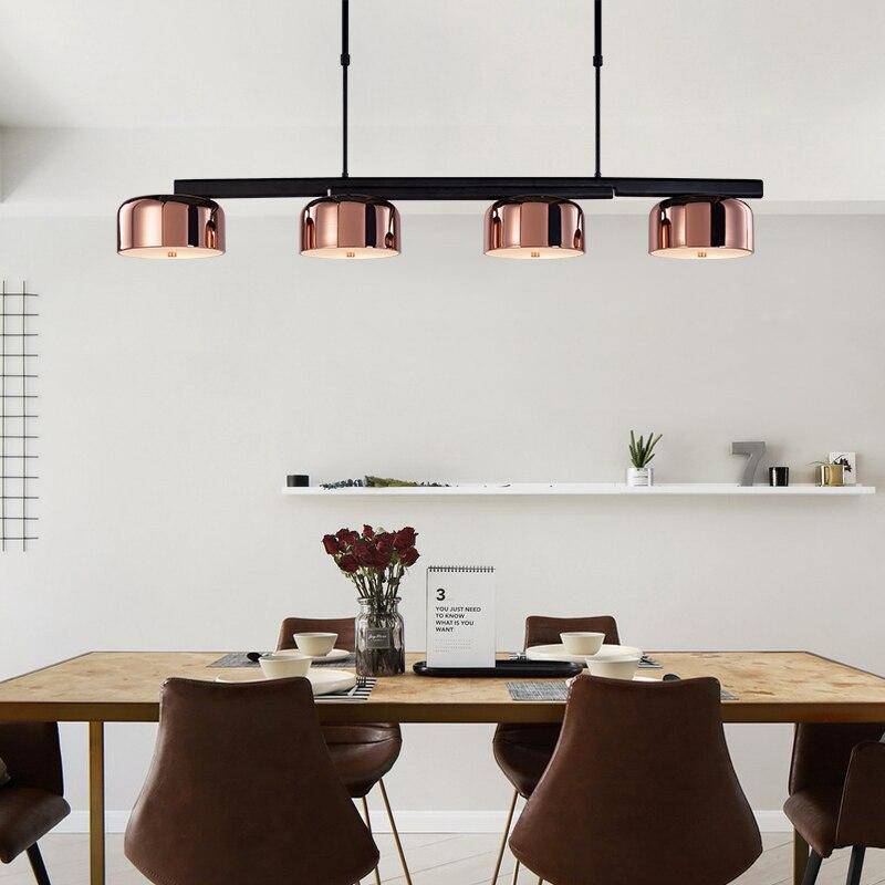 Lustre Chrome Moderne